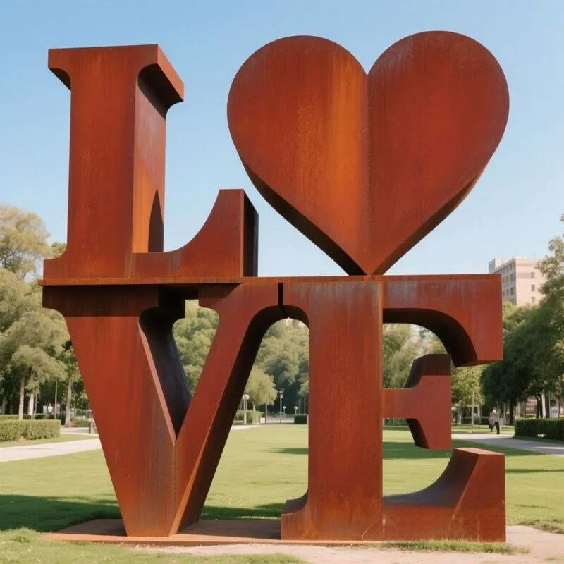 LOVE sculpture